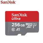 SanDisk карта памяти 256 ГБ 200 ГБ SDXC класс 10 TF карта 128 Гб 64 Гб максимальная скорость чтения 98 мс Microsd A1 карта памяти Micro SD