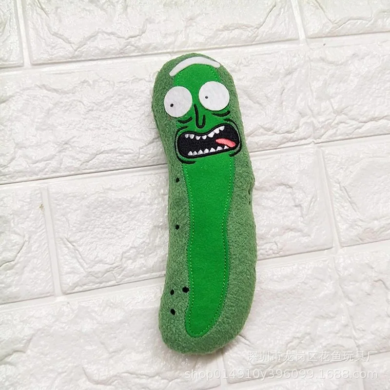 

1pic Funny Rick And Morty Stuffed Plush Doll 20cm Cute Pickle Rick Soft Pillow Toys For Children Kids Birthday Xmas Gifts