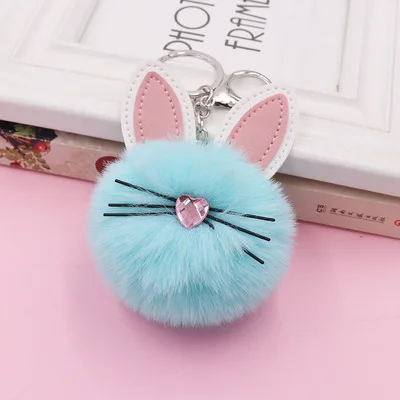 Внешняя торговля милый розовый Кот плюшевая сумка брелок кулон любовь борода