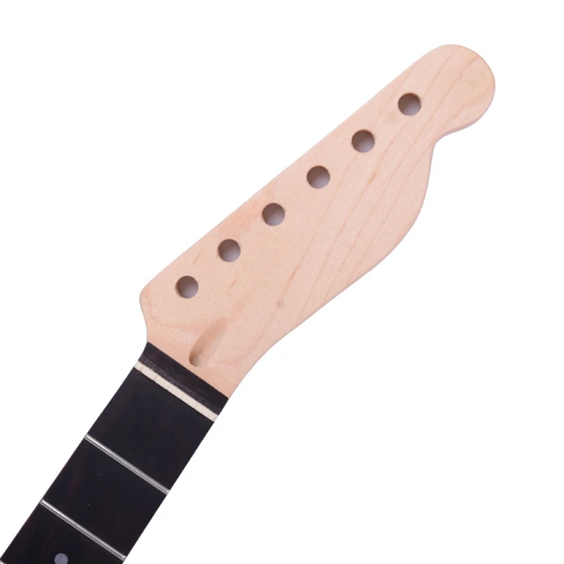 

TL Electric Guitar Neck 21 Frets Maple Rosewood Inlay for Musical Instruments Luthier Accessories Kits