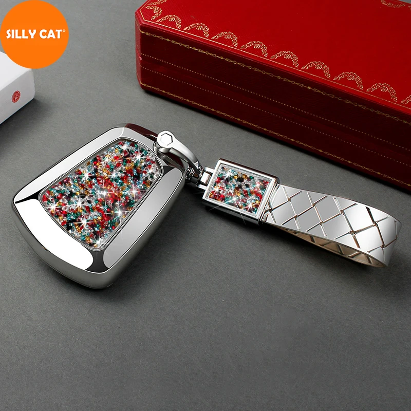 

Car Key Fob Case Cover Bag Protector Suitable For Cadillac Key Fob Cover Case ATS XTS XT5 XT4 CT6 XT6 Key Case