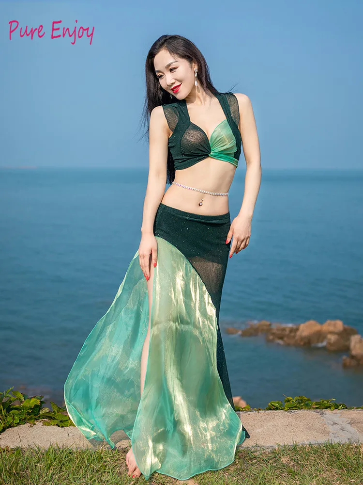 2019 Новый Костюм Соответствия Цветов Bellydance Горячие Продажи Женщины Танец Живота