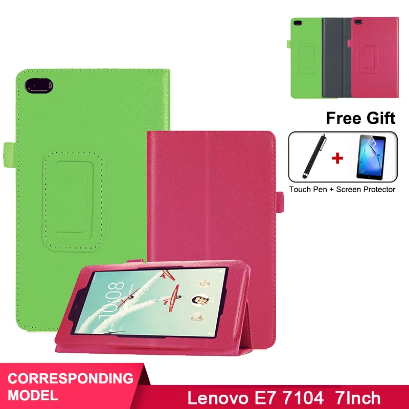 SZOXBY для lenovo Tab E7 TB 7104F из искусственной кожи 7 дюймов чехол планшета ПК анти падение
