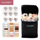 Маркеры для рисования, двусторонние, на спиртовой основе, 1 шт., набор тонов