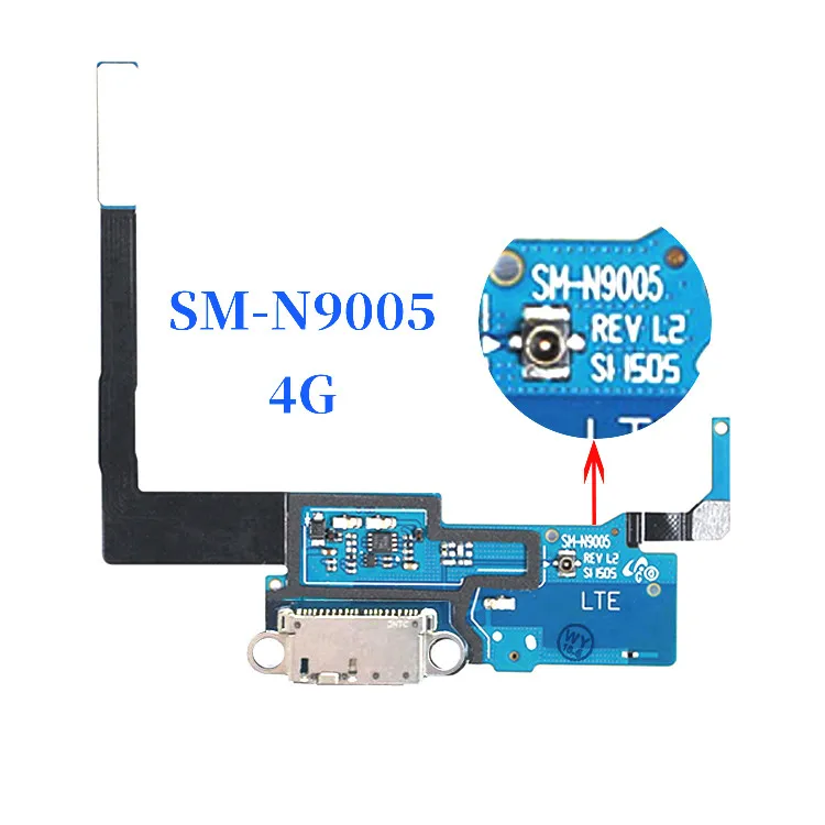 Оригинальный Для Samsung Galaxy Note 3 N900 N9005 USB зарядный порт гибкий кабель Зарядное