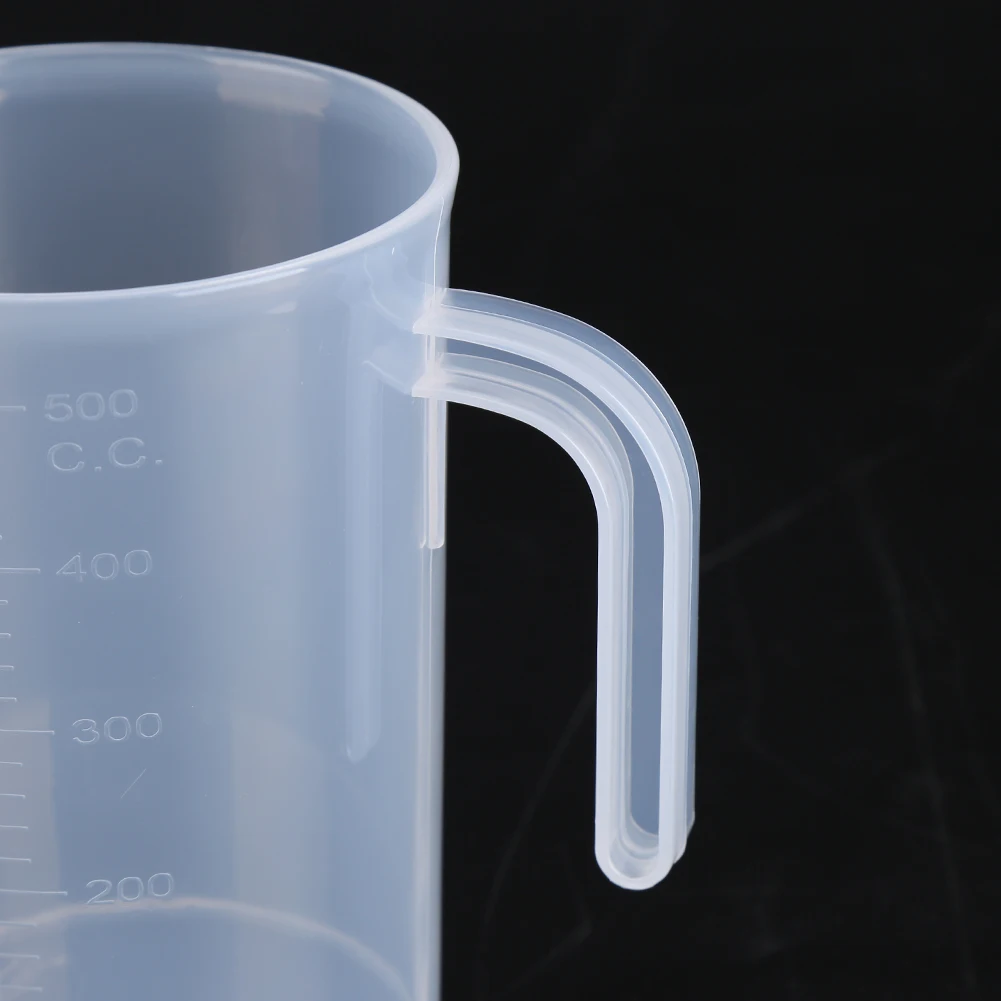

500ml/1000ml Clear Plastic Measuring Cups with Lid Kitchen Cooking Baking Accessaries 500mlPlastic Measuring Cup