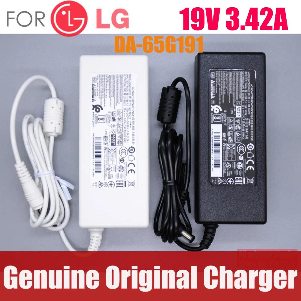 Новый оригинальный адаптер переменного тока для LG 19V3.42A LCAP39 шнур питания - купить