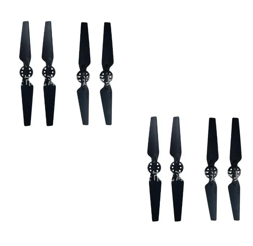2set 8pcs blade CFLY faith JJRC X12 Радиоуправляемый Дрон Квадрокоптер запасные части CW CCW Лопасти пропеллера комплект/шасси верхняя оболочка - Цвет: 2set 8pcs blade
