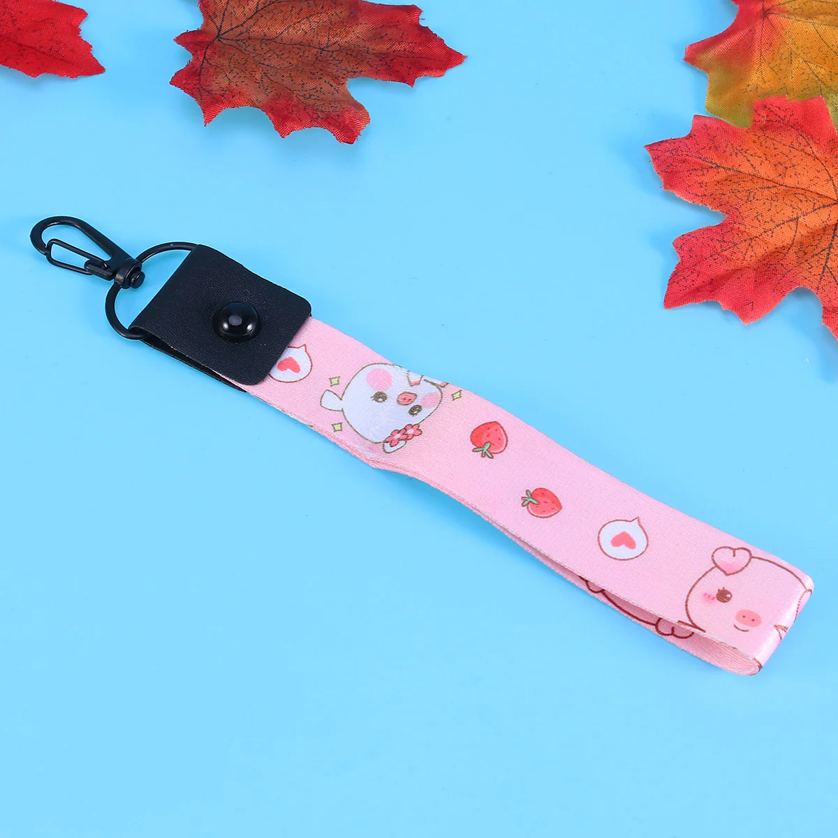 

Cartoon Anti-lost Wrist Lanyards Strap Buckle Enhanced Hand Strap with Lobster Clip for Mobile Phone Torchlight Camera