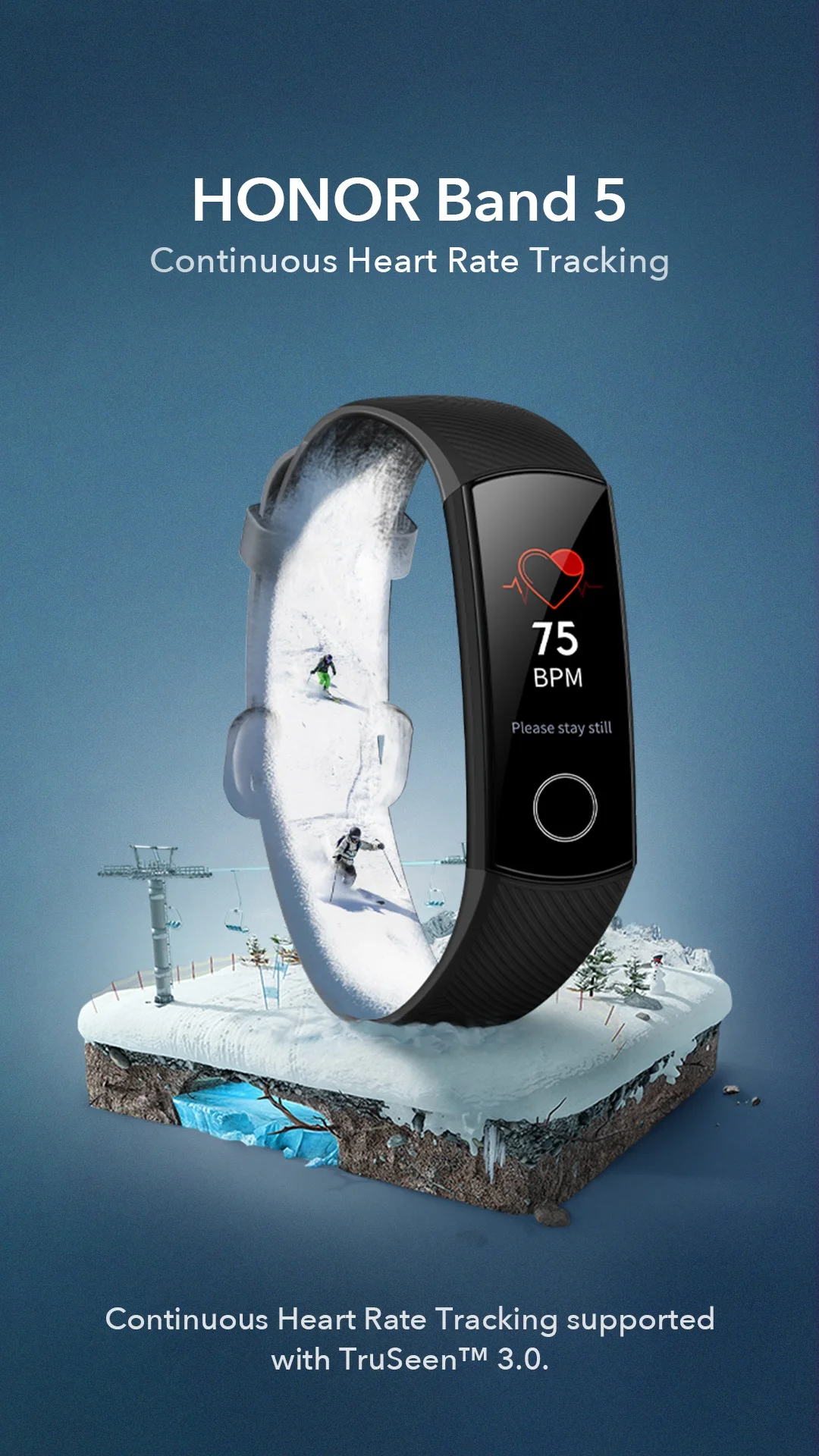 Global Versio huawei Honor Band 5 4, умный Браслет, умный браслет, шагомер, сенсорный экран, для плавания, сердечного ритма, сна, монитор
