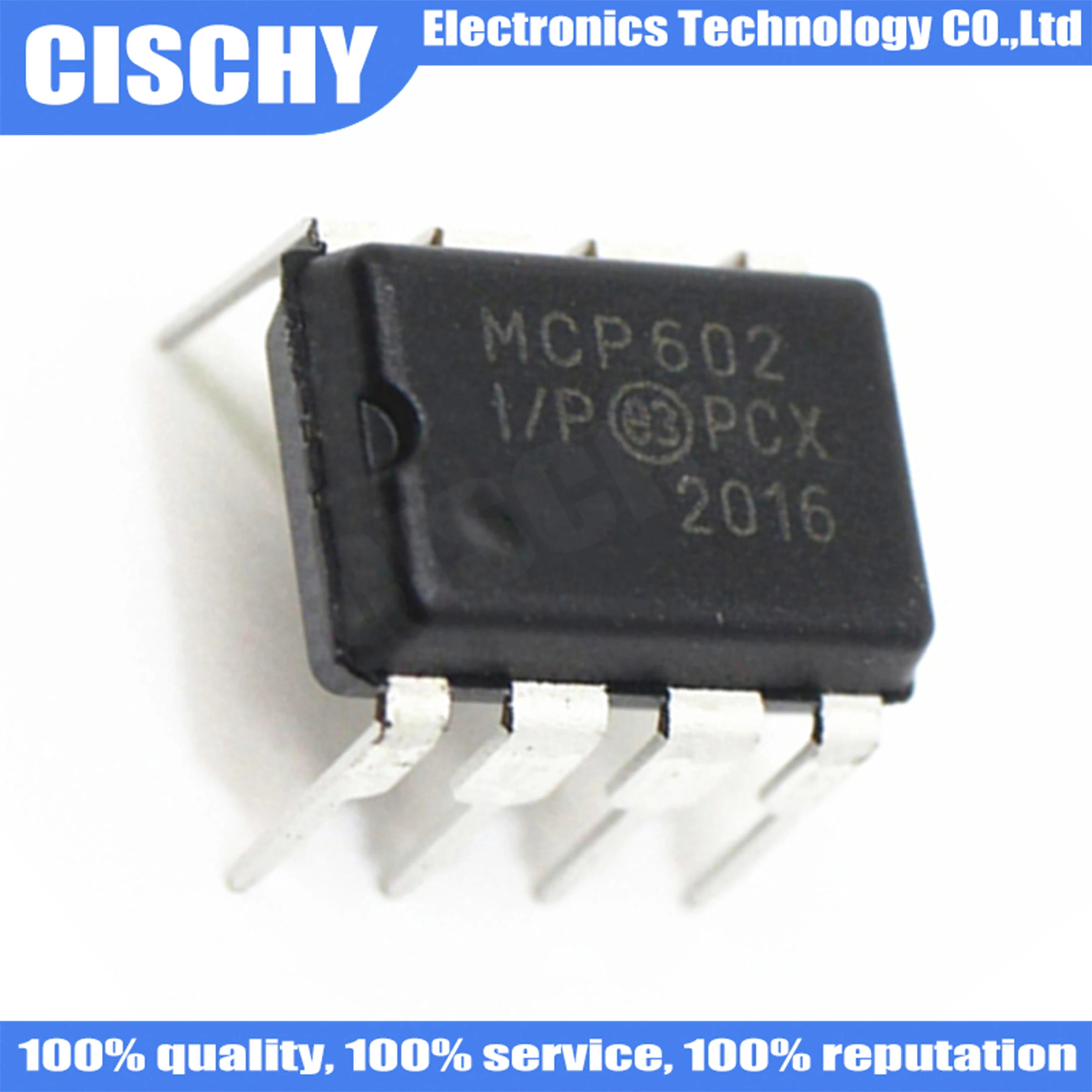 

10 шт. MCP602-I/P DIP8 MCP602 DIP DIP8 2,7 V до 5,5 V одиночная поставка CMOS Op Amps