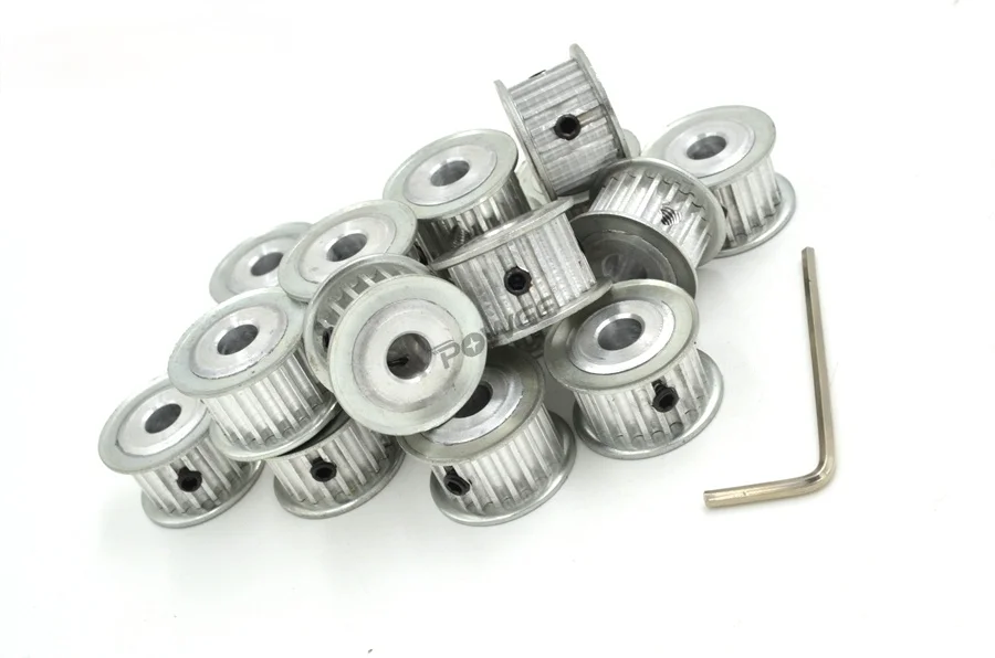 

20 Teeth HTD 3M Timing Pulley Bore 4/5/6/6.35/7/8/10mm for Width 10mm 3M synchronous belt HTD3M pulley gear 20Teeth 20T