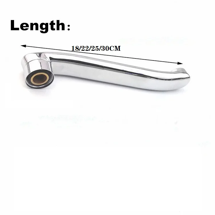 

Stainless steel pipe s, 18/22/25 / 30cm kitchen faucet water outlet pipe