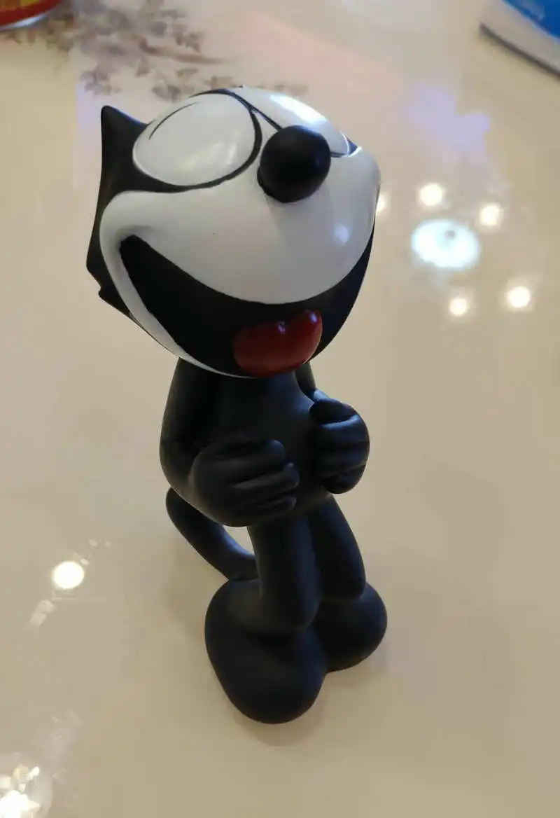 16cm 16 см мультфильм Феликс Кот фигурка ПВХ дети редкий коллекционный подарок игрушка - Цвет: 16cm