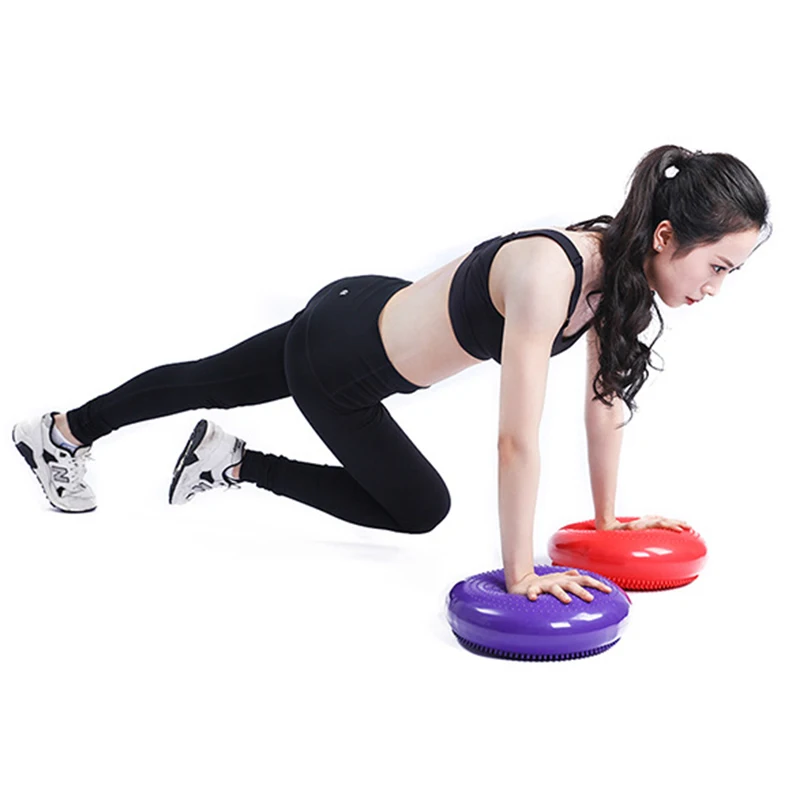 Взрывозащищенный износостойкий надувной Массажный мяч для йоги 33*33 глобальная