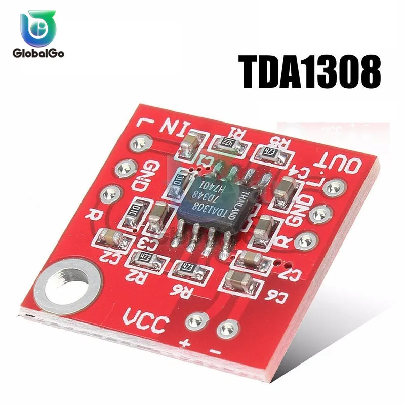 TDA1308 Плата усилителя для стереонаушников предусилителя гарнитуры Для ардуино