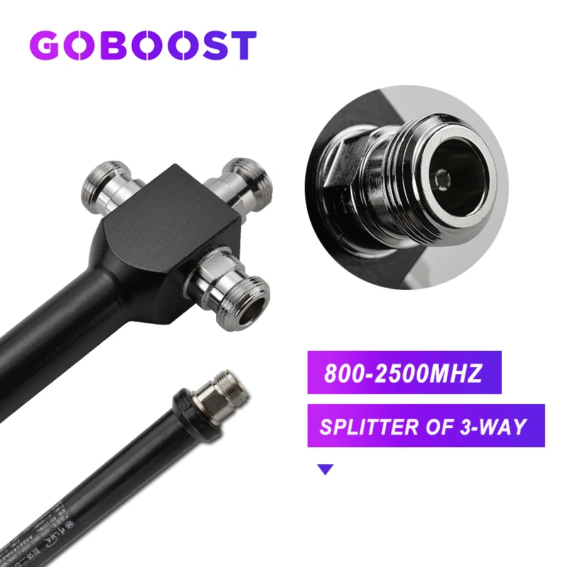 3-сторонний выход питания разветвитель сотовый телефон ретранслятор сигнала 800