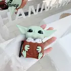 Чехол для наушников Disney Yoda Airpods12 поколения, защитная беспроводная гарнитура, защита от падения, Совместимость с Bluetooth