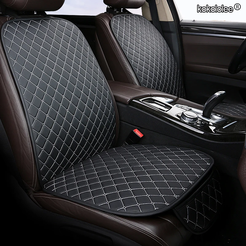 Кожаные чехлы для автомобильных сидений KOKOLOLEE Toyota Corolla Camry Rav4 Auris Prius Yalis Avensis SUV