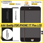 10 шт.лот AAA + дисплей для iPhone 7 Plus ЖК сенсорный экран дигитайзер в сборе запасные части с сервисным пакетом