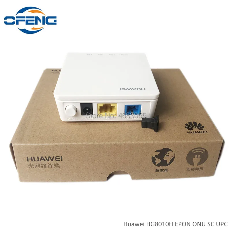 Горячая продажа Huawei EPON HG8010H SC UPC интерфейс ftth ont модем 1GE порт epon onu для