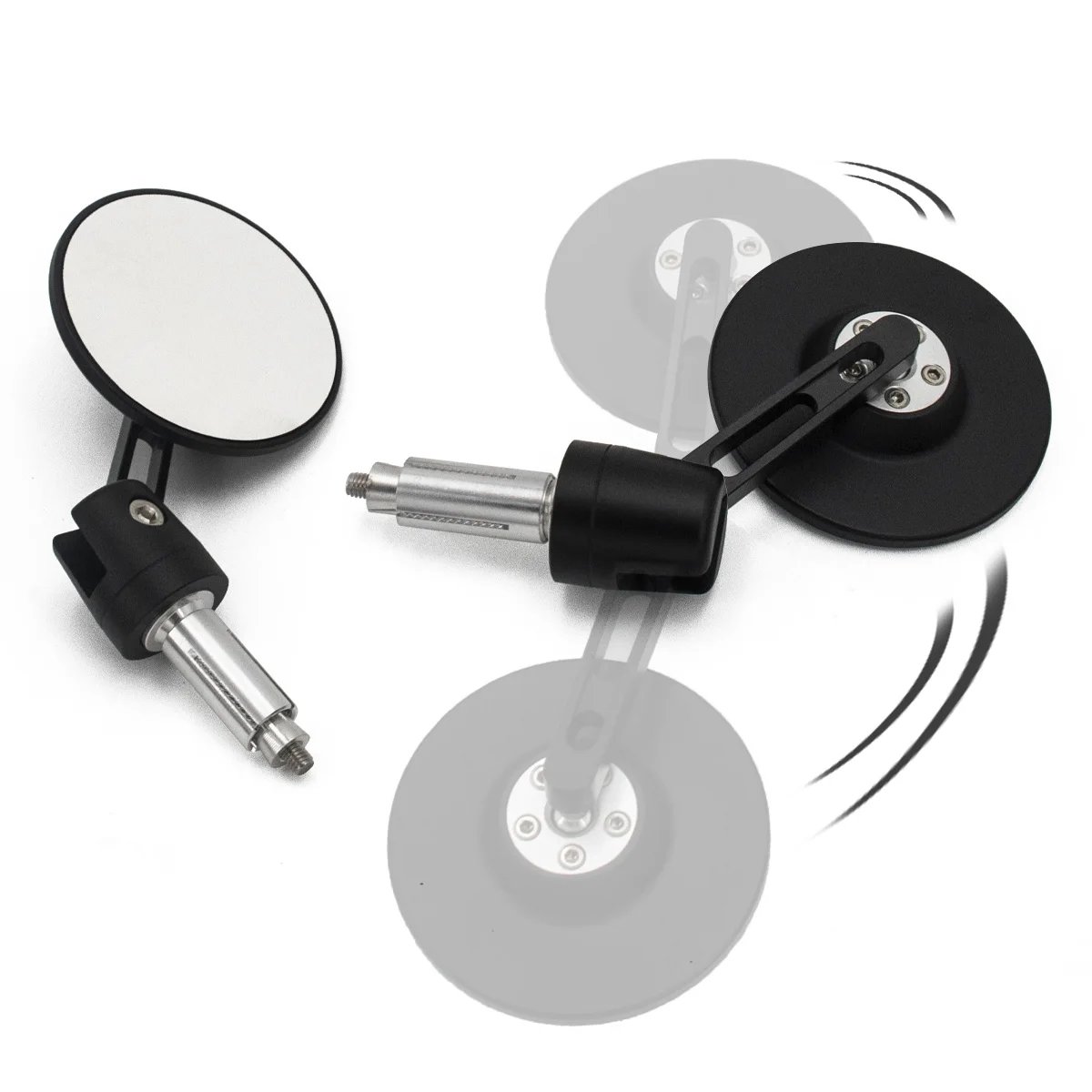 12-18 мм Внутренний размер круглые алюминиевые складные боковые зеркала заднего