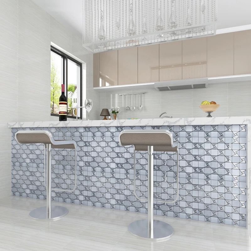 3D wall panel Metal Geometric Pattern Mural 3d Wallpaper Luxury Walls Paper for Living Room Bedroom Bathroom Kitchen Decor | Дом и сад