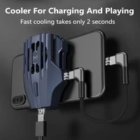 mobile phone cooling universal semiconductor android radiator phone usb rechargeable cooler fan game pad holder stand radiator