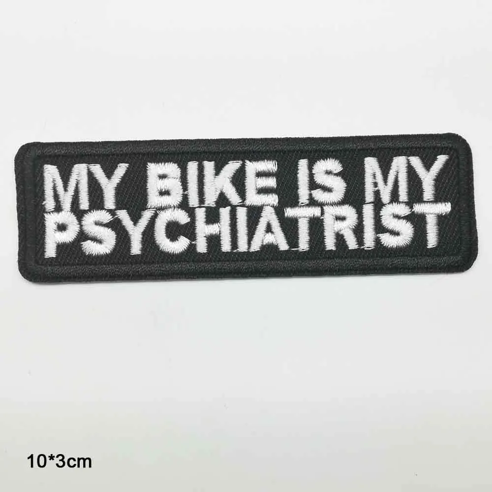 Велосипедные байкерские спортивные мотоциклетные нашивки с вышивкой утюгом для