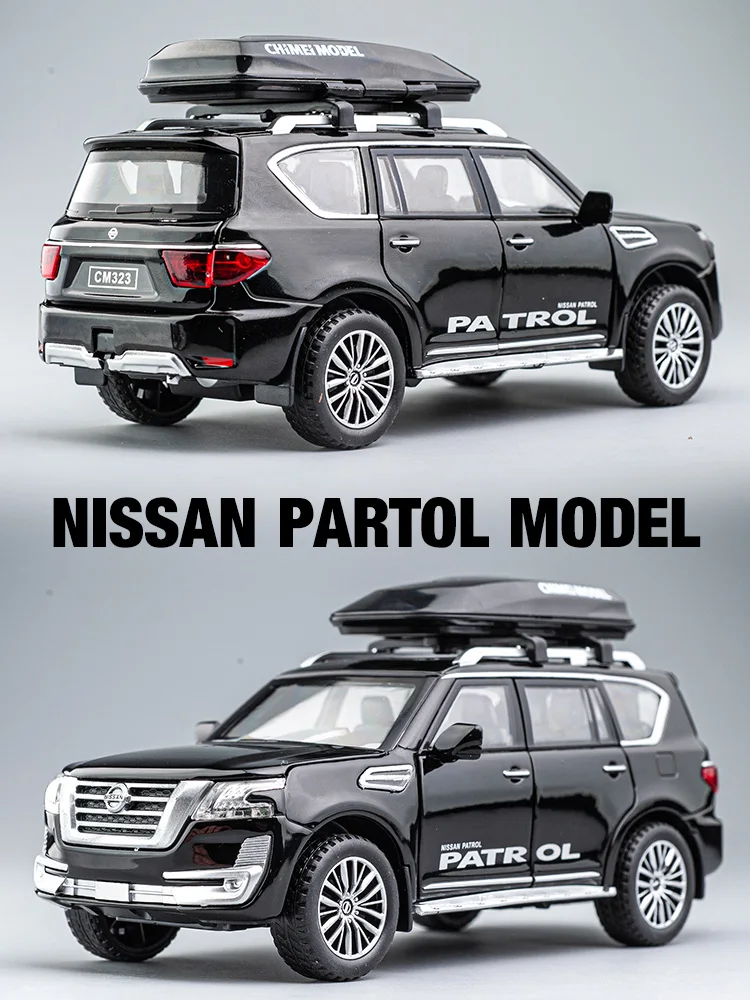 1:32 Nissan Patrol сиденье автомобиля имитационная модель внедорожный автомобиль сплав