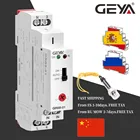 GEYA GRB8-01 Din rail Twi светильник фотоэлектрический выключатель таймера светильник Сенсор реле AC110V-240V автоматическое ВКЛВЫКЛ