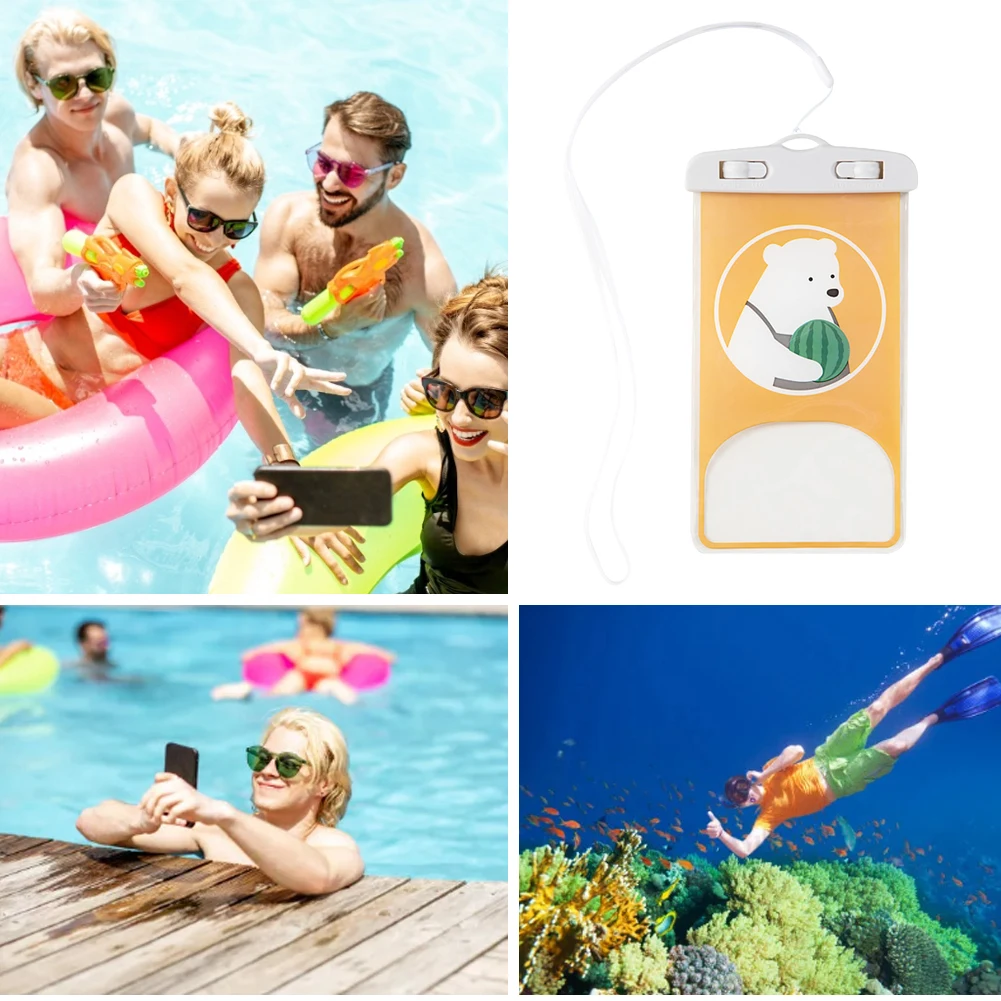 Универсальный Водонепроницаемый Чехол для телефона со шнурком универсальный