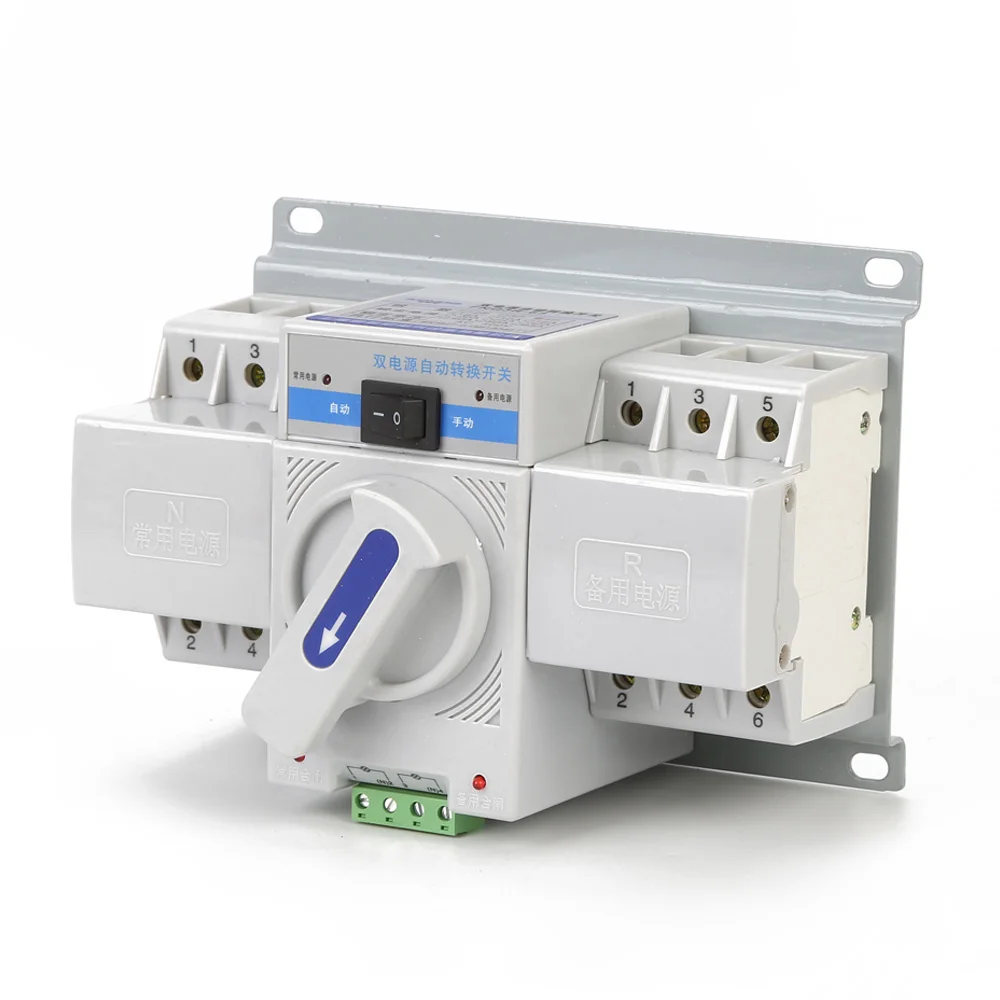 Автоматический выключатель электрические селекторные переключатели двойной