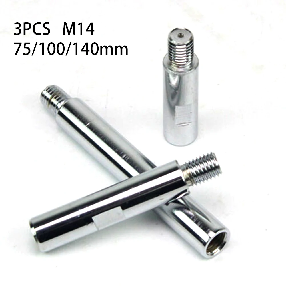 

M14 Adapter Rod Beauty Polishing Tool High Quality Durable 3pcs Set Polishing Machine