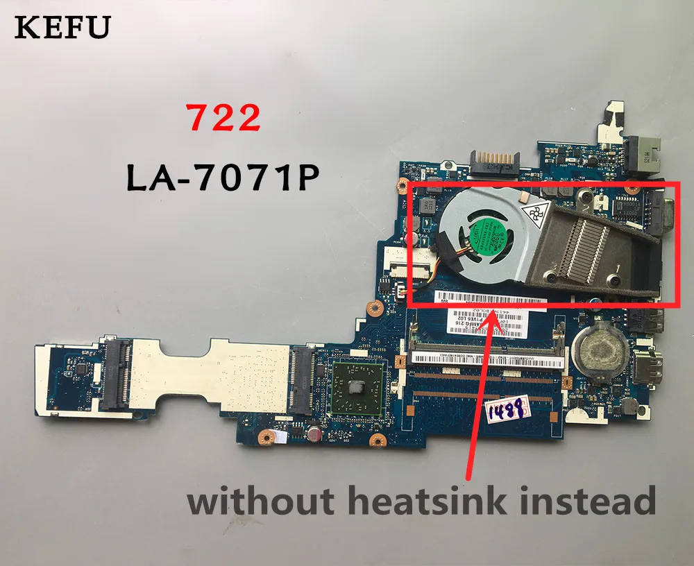 Материнская плата KEFU для ноутбука Acer Aspire One 722 нетбук P1VE6|Материнские платы| |
