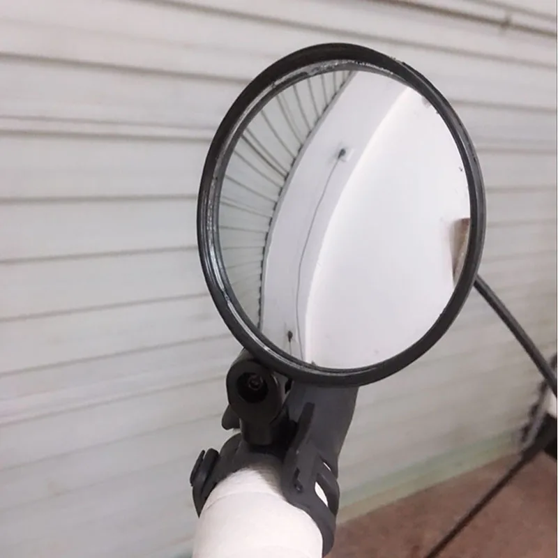 Bicycle Rearview Handlebar Mirrors Cycling Rear View MTB Bike Silicone Handle Mirror | Спорт и развлечения