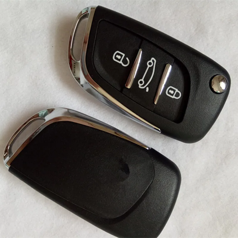 Чехол-книжка для автомобильного пульта дистанционного управления с 3 кнопками