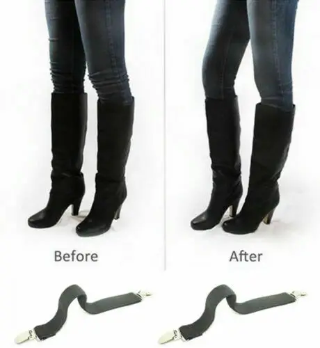 Клипсы для ботинок 2 шт. эластичные регулируемые штаны с зажимами | Инструменты