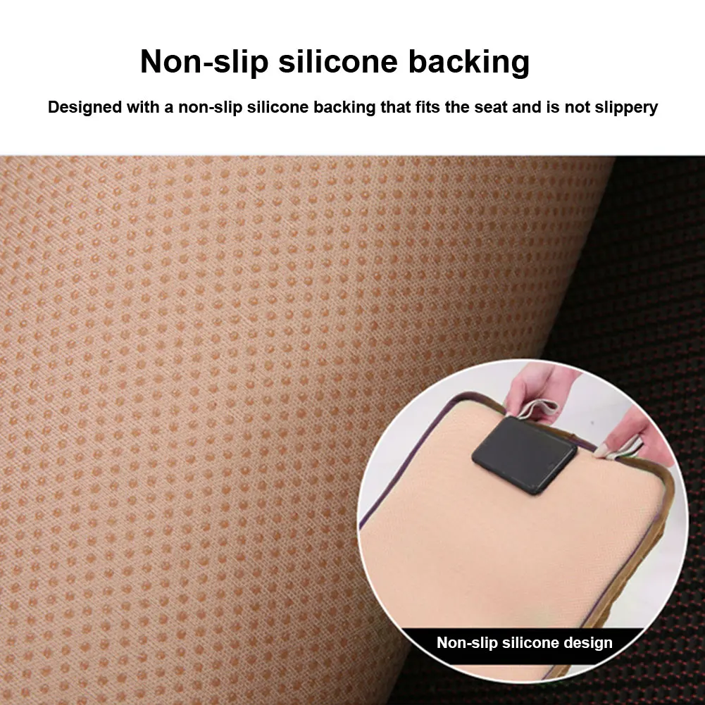 Универсальная защитная подушка на сиденье автомобиля нескользящая Мягкая