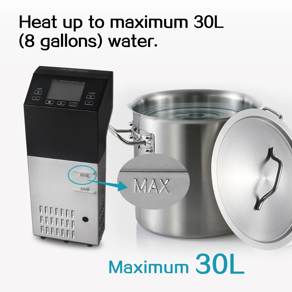 ITOP электрический пищевой процессор Sous Vide погружной циркулятор Медленная Плита