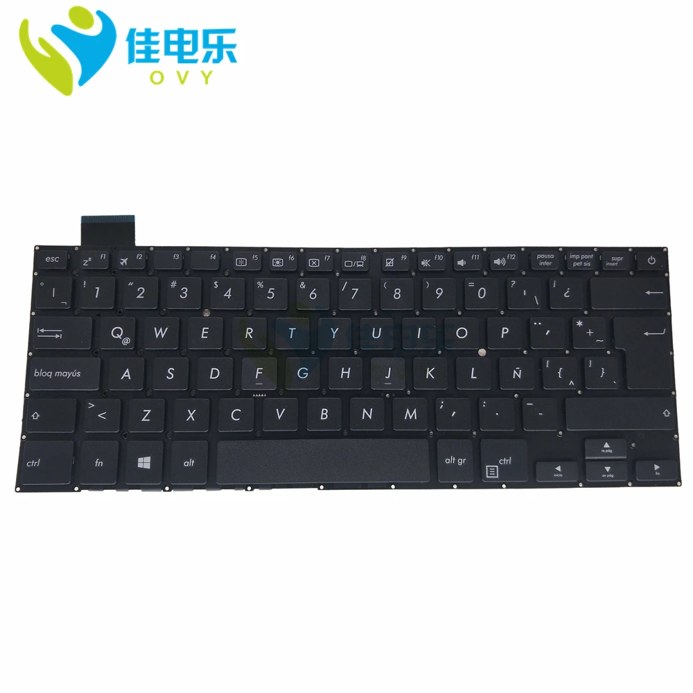 Латиноамериканская Клавиатура для ноутбука ASUS X407 X407M X407MA X407UBR X407UA X407UB A407 p/n:9Z.NDA SB.B1E