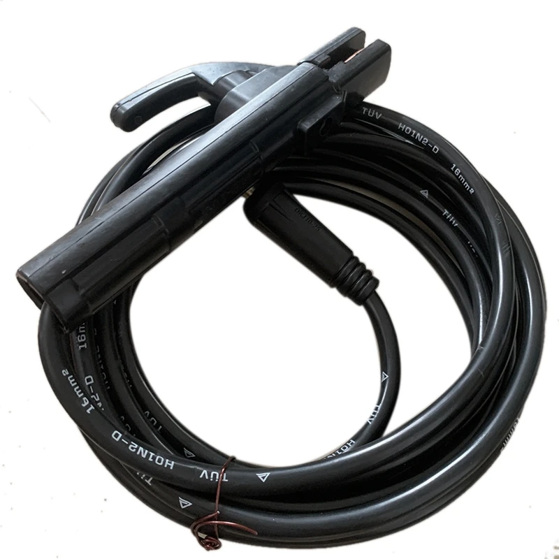 

Сварочные Аксессуары для сварочных электродов, 200 А, коннектор и свинцовый кабель для ручной дуговой сварки MMA, 10-25 мм, 5 м