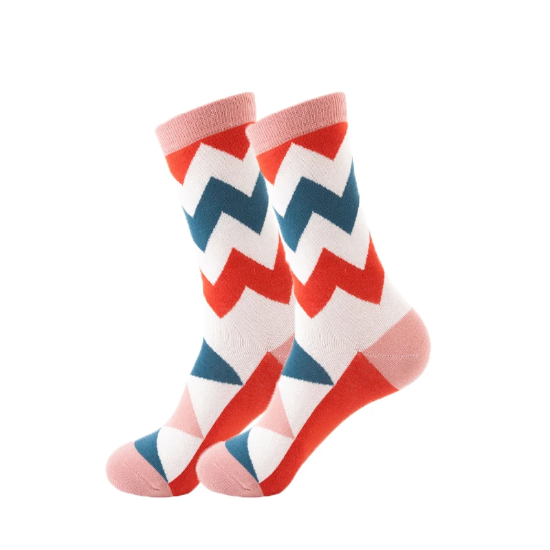 

Men's Harajuku Socks Retro Women Personality Art Van Gogh Mural World Famous Painting Male Socks Oil Funny Happy Cycling Socks