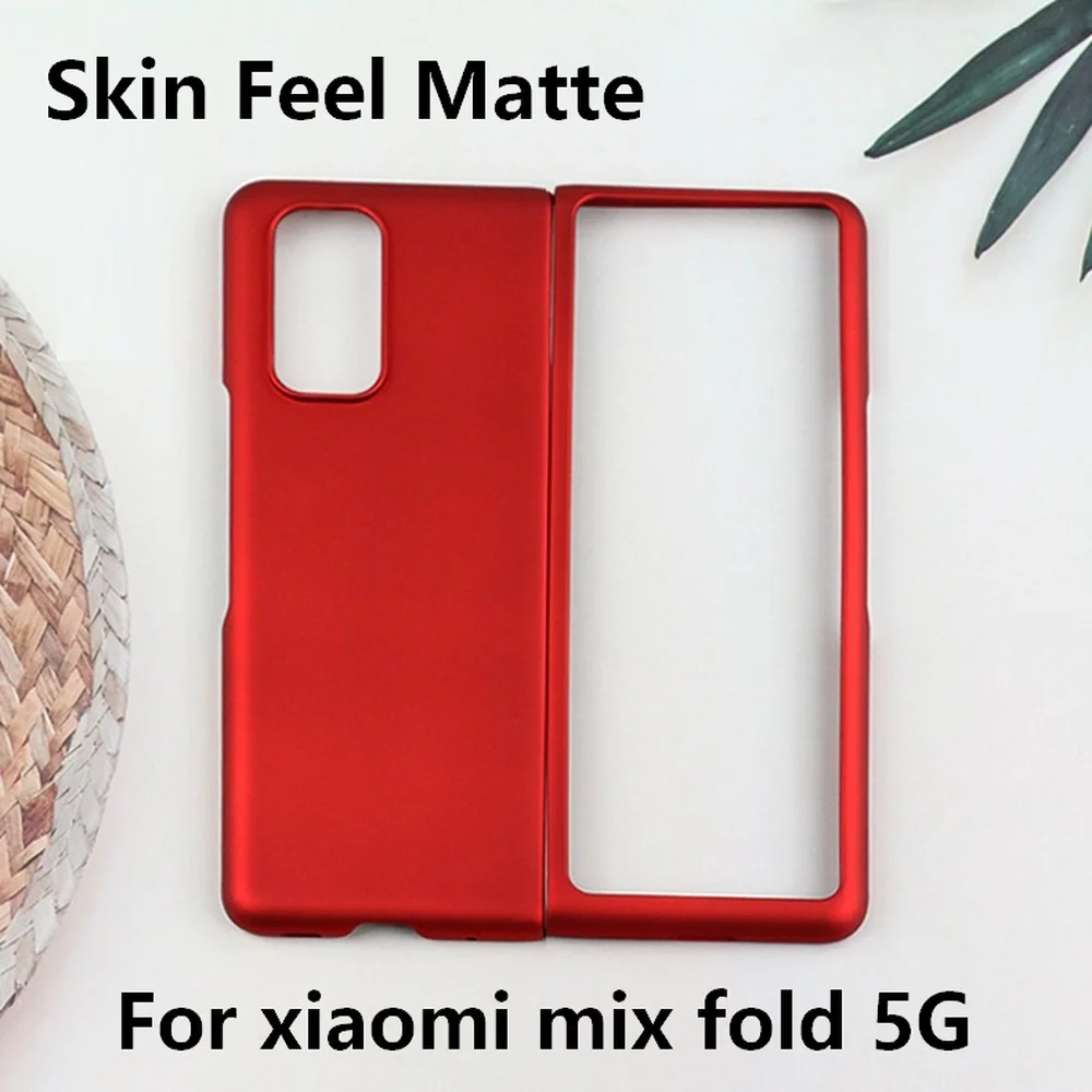 Роскошный Матовый чехол на ощупь для Xiaomi MIX 5G ярких цветов полноразмерный