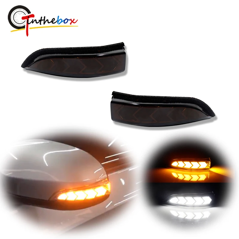 

LED Front Side Mirror Lights For Toyota Prius C, Venza, Avalon, Corolla iM, Scion iM Sequential Turn Signal / DRL Parking Light