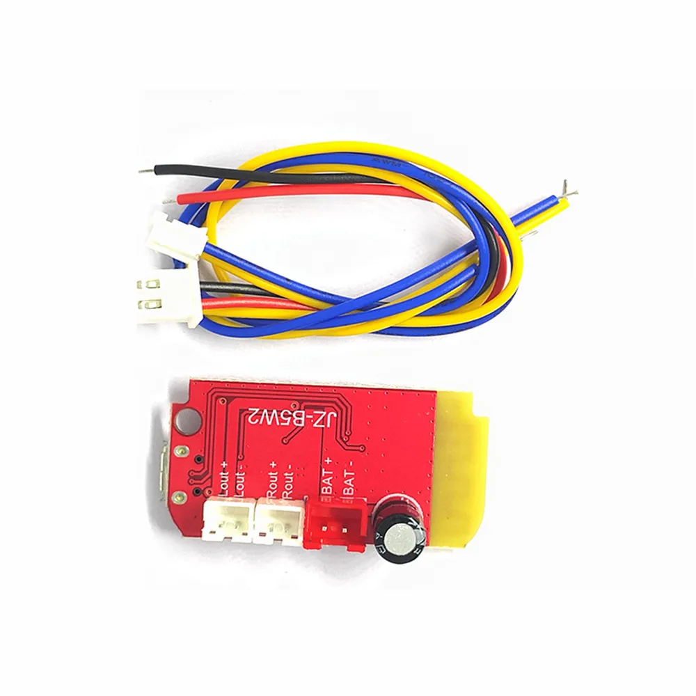 Мини 4 2 стерео Bluetooth Плата усилителя мощности аудиомодуль 5 Вт + с зарядкой DIY