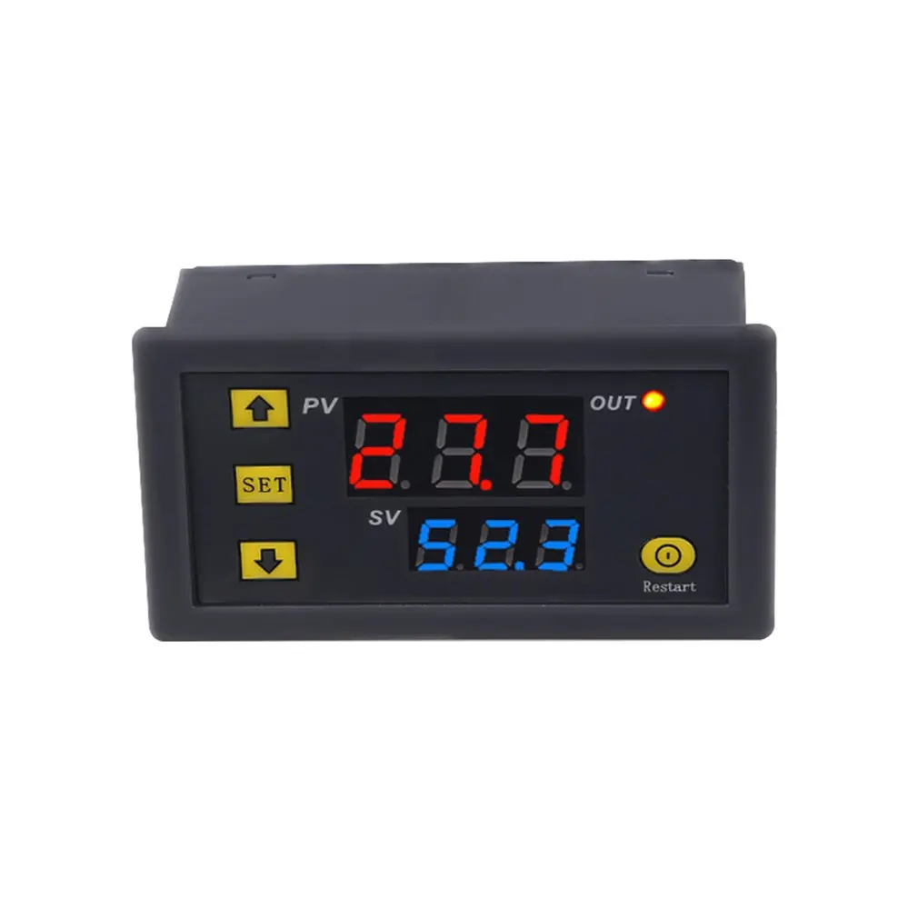 W3230 Lcd красный и синий дисплей Dc 12V 20A цифровой термостат измеритель температуры