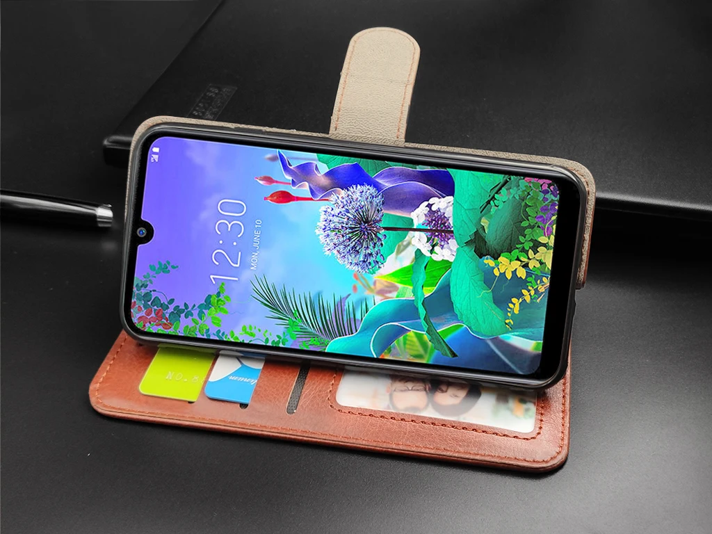 Роскошный чехол для LG Q60 V10 V20 V30 V40 V50 K9 Q6 Q7 G4 G5 G6 G8 W10 W30 чехол Кожаный чехол-книжка с откидной крышкой с отделением для карт с силиконовый чехол для телефона