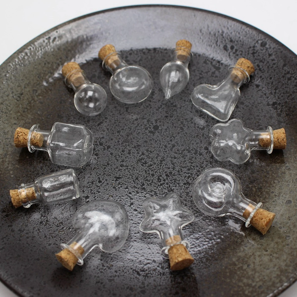 10 пустые стеклянные бутылки флаконы|bottle crystal|bottle nipplebottle opener baseball hat |