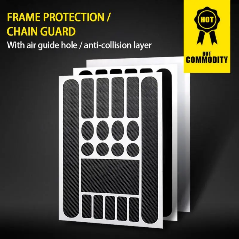 Стильные наклейки для защиты от царапин Защитная пленка дорожной рамы вилки